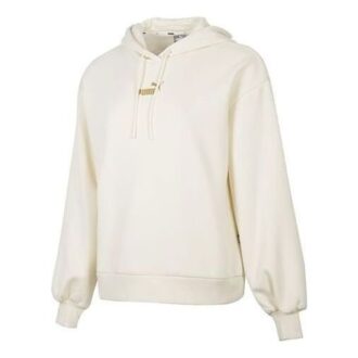 (WMNS) Vinterhettegenser med logo «Beige»