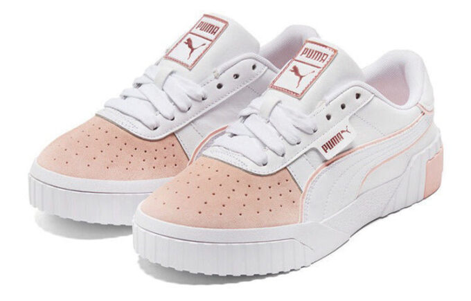 (WMNS) Wms Cali Skatesko «Hvit Rosa»