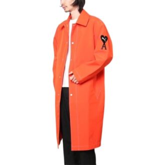 (WMNS) X AMI Lett Jakke «Oransje»