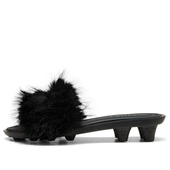 (WMNS) x FENTY Cat Cleat Sandaler «Chic Fur Black»