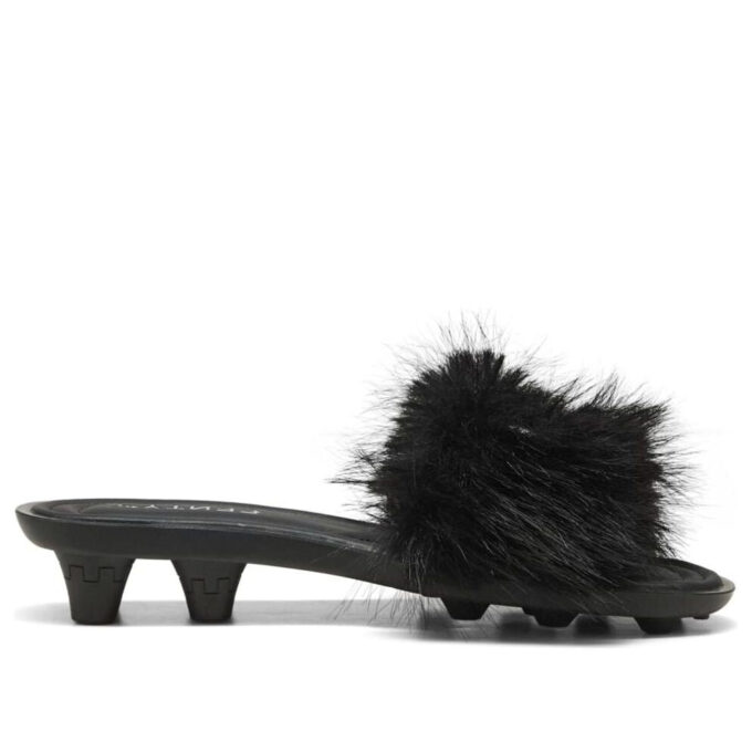 (WMNS) x FENTY Cat Cleat Sandaler «Chic Fur Black»