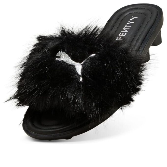 (WMNS) x FENTY Cat Cleat Sandaler «Chic Fur Black»
