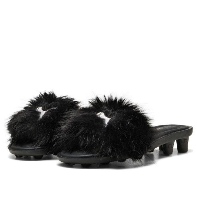 (WMNS) x FENTY Cat Cleat Sandaler «Chic Fur Black»