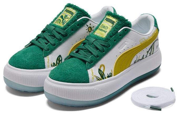 (WMNS) x FLABJACKS Suede Mayu «Fuzzy Cactus Park»