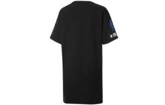 (WMNS) x Mr Doodle Crossover Casual Sports Pustende Kortermet Kjole Svart