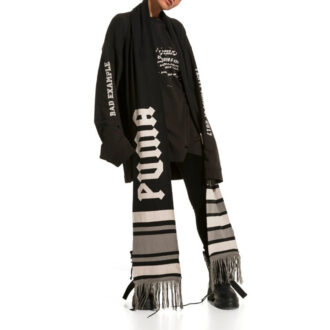 (WMNS) X Rihanna Fenty langermet t-skjorte med rund hals «Svart»