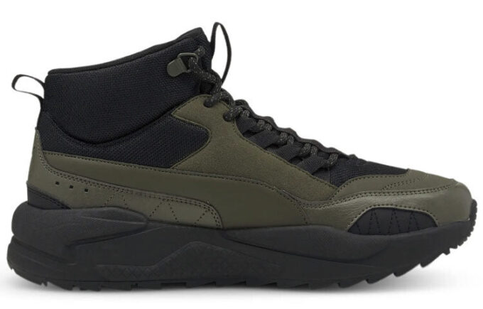 X-Ray 2 Square Mid WTR Løpesko Unisex Grønn/Svart