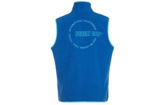 XTG Trail Fleece Vest med full glidelås og lomme &laquo;Blå Oransje&raquo;