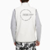 XTG Trail Fleece Vest med full glidelås og lomme &laquo;Hvit svart oransje&raquo;